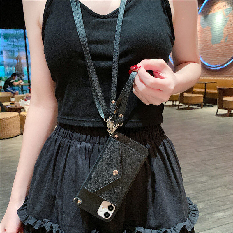 Multi-function Wallet Phone Case For Xiaomi Redmi Note 9 Redmi Note 8 Pro Redmi Note 9 Pro Redmi Note 5 Pro Redmi Note 7 Redmi Note 8 Women's Fashion Classic Leather Cross body Card Bag Back Cover