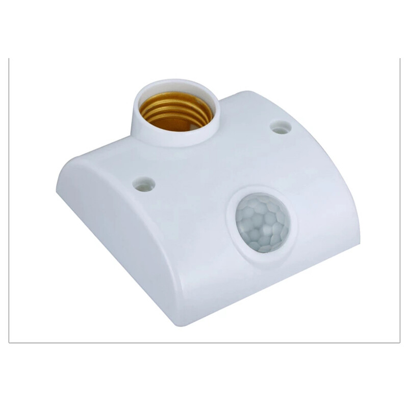 E27 Induction Human Body Holder with Auto Infrared Body IR Motion Sensor PIR Detector Adjustable Time & Sensitivity