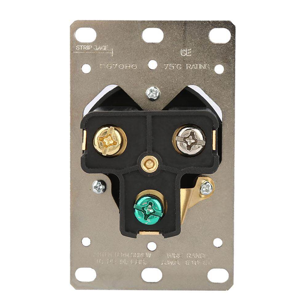 NEMA6-30R 30A 250V Industrial Power Socket 3 Holes Power Socket Plug Wire Connector