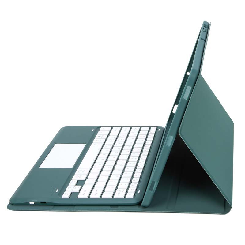 Touchpad Vỏ bàn phím cho iPad Pro 13 2024 với Chuột Bluetooth, da mỏng Trường hợp với bàn phím tháo rời không dây và hộp đựng bút chì cho iPad Air 13 2024, iPad Pro 12.9 inch