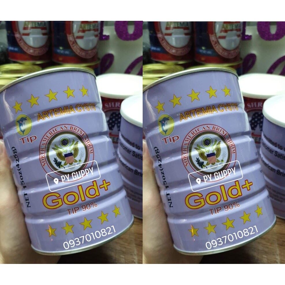 🐠 Trứng Artemia Mỹ GOLD tỷ lệ 90%