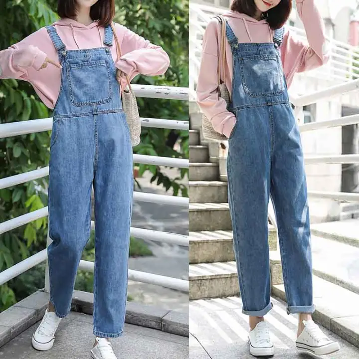 women's denim rompers and jumpsuits