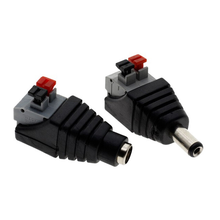 Jack Nối Nguồn Đực-Cái Kiểu Nối Nhanh