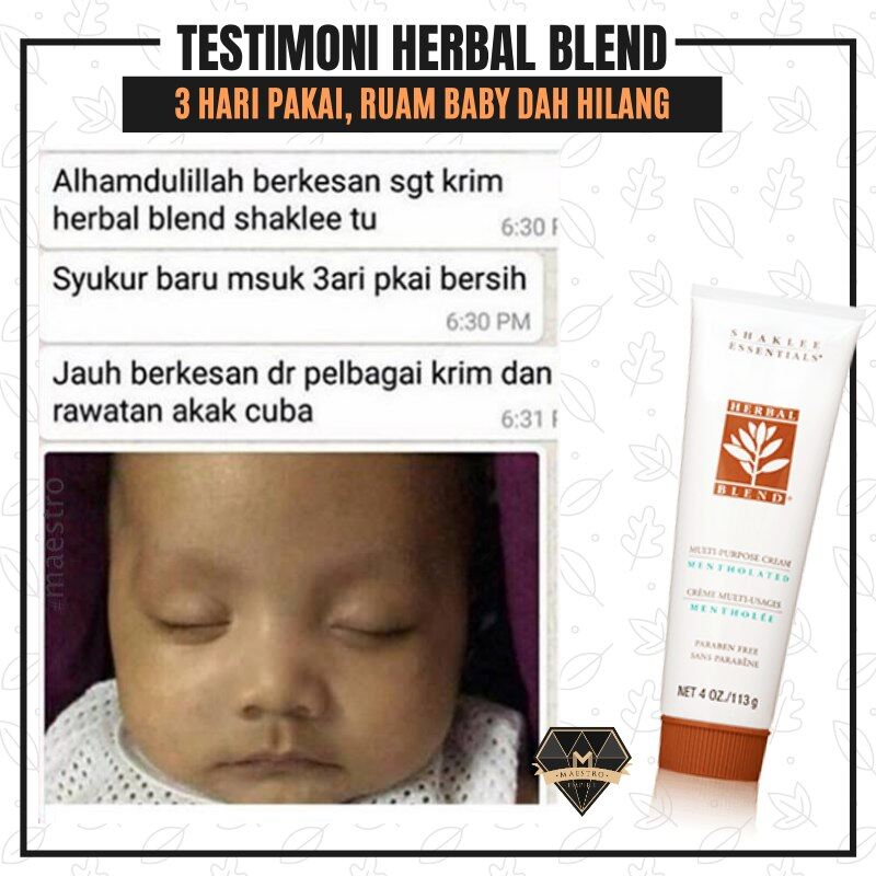 fungsi herbal blend shaklee