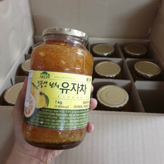 [2/2022]Mật Ong Chanh Đào Hàn Quốc 1Kg