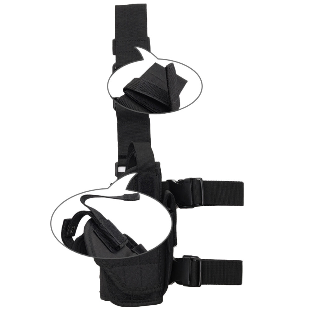 Hittime Universal Tactical Molle Leg Holster Right Handed Tactical TBag