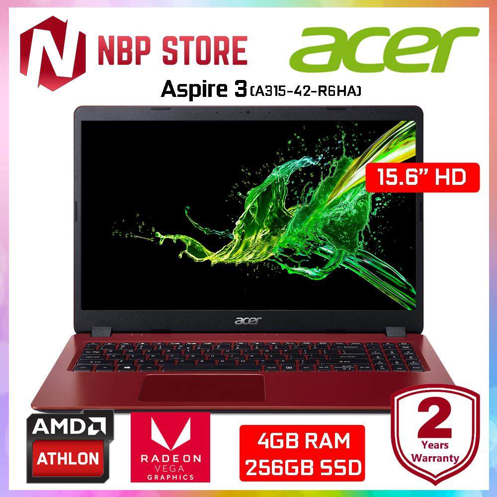 Acer Aspire 3 A315-42-R6HA 15.6 Laptop Rococo Red ( Athlon 300U, 4GB, 256GB SSD, ATI, W10 ) Malaysia