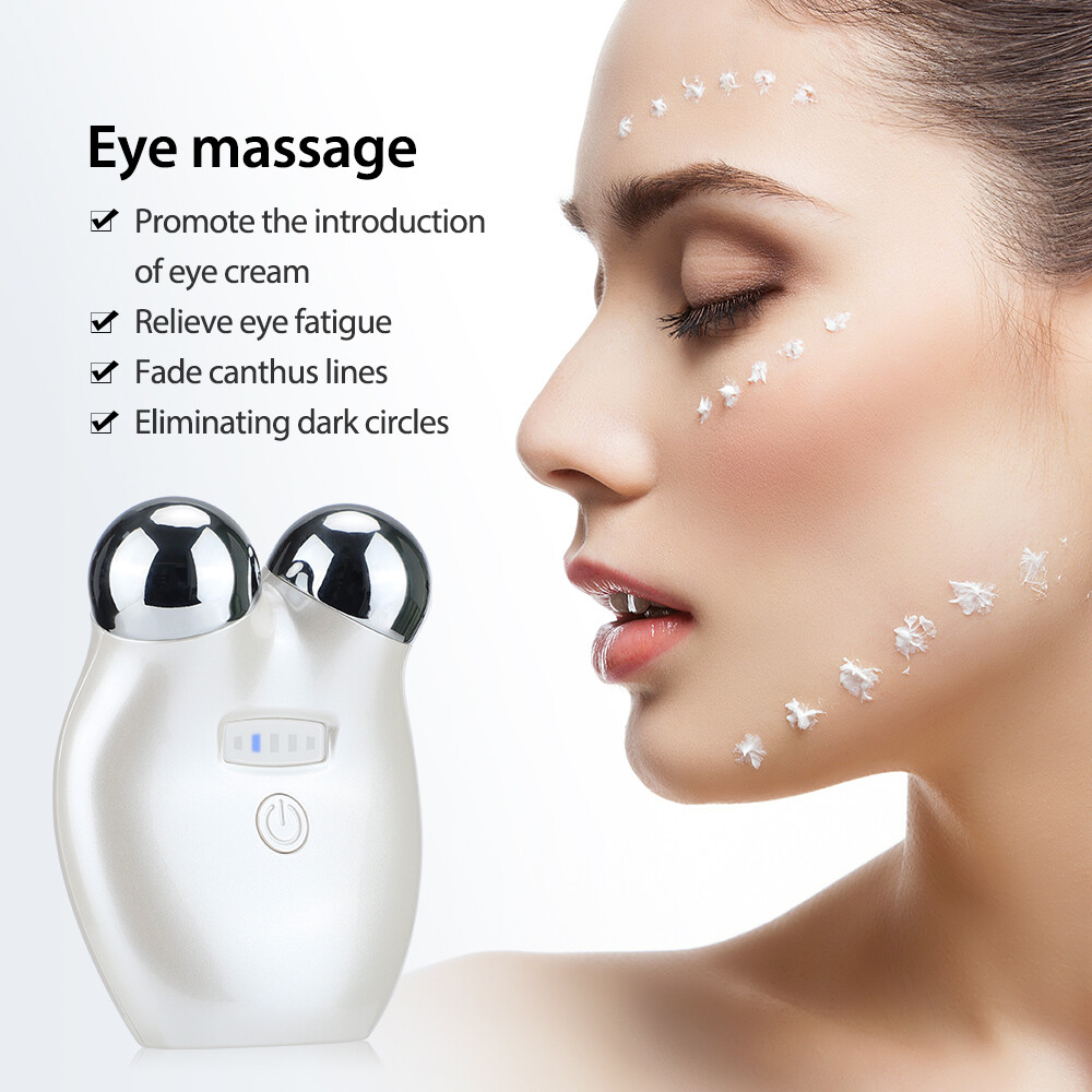 Pattsky Máy mát xa mặt cho cây mát xa mặt nâng cơ mặt ing Microcurrent Con lăn mát xa mặt Microcurrent Thiết bị massage Máy nâng cơ mặt