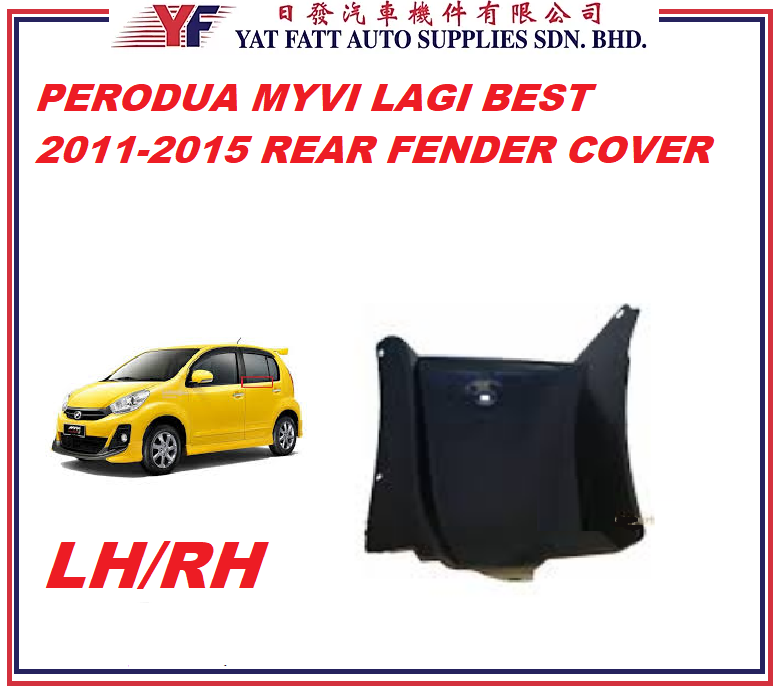 Myvi fender deals cover