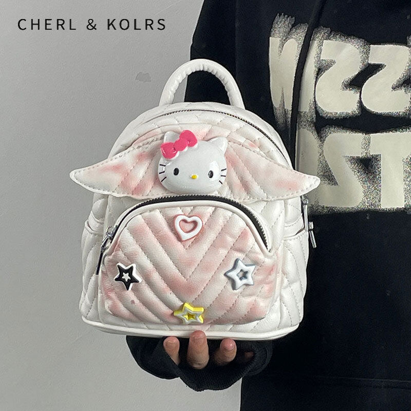 C&K Cute backpack Korean version popular ladies casual small backpack