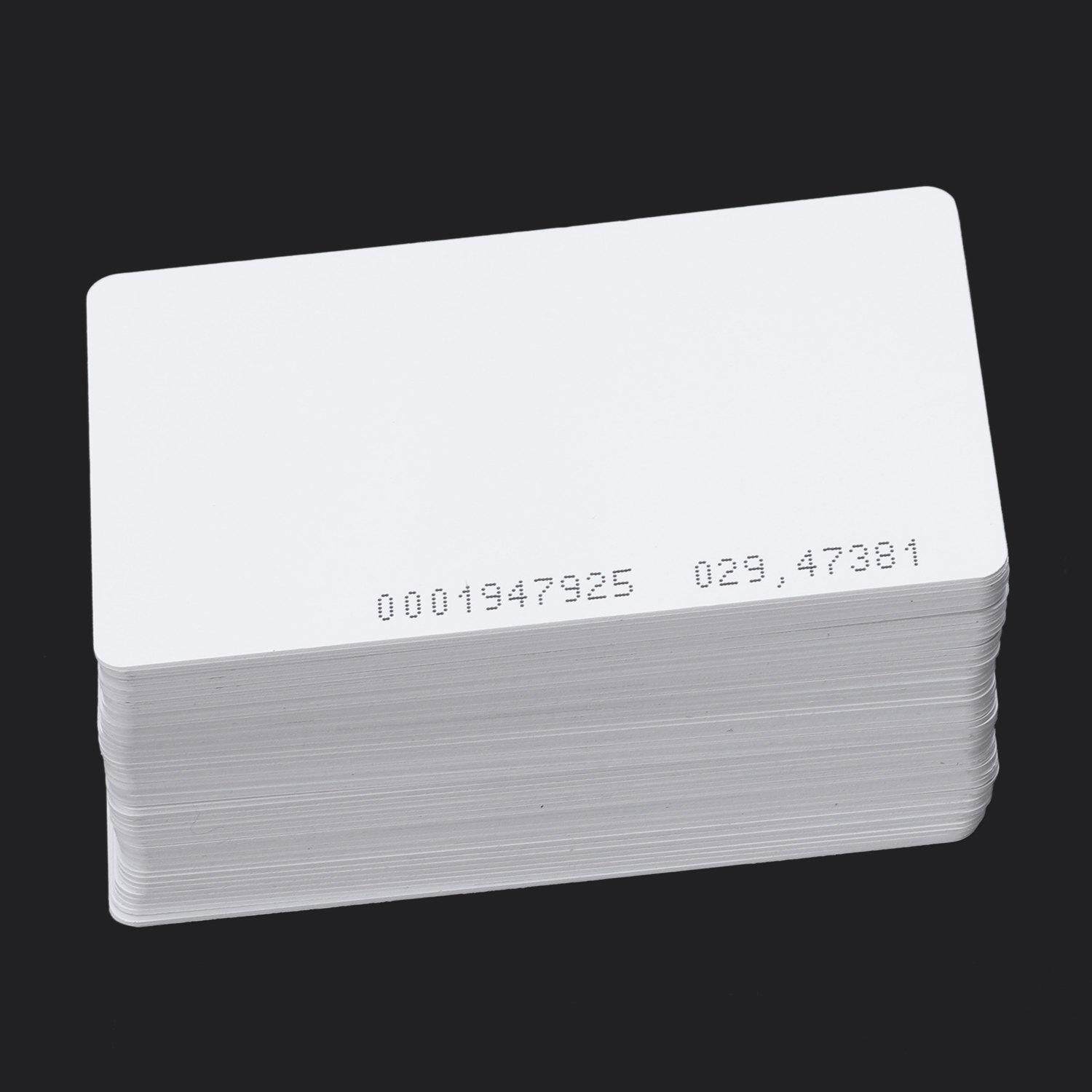 50 Miếng Thông Minh Gần EM4100 125KHz Thẻ Gần RFID Truy Cập ID Trống