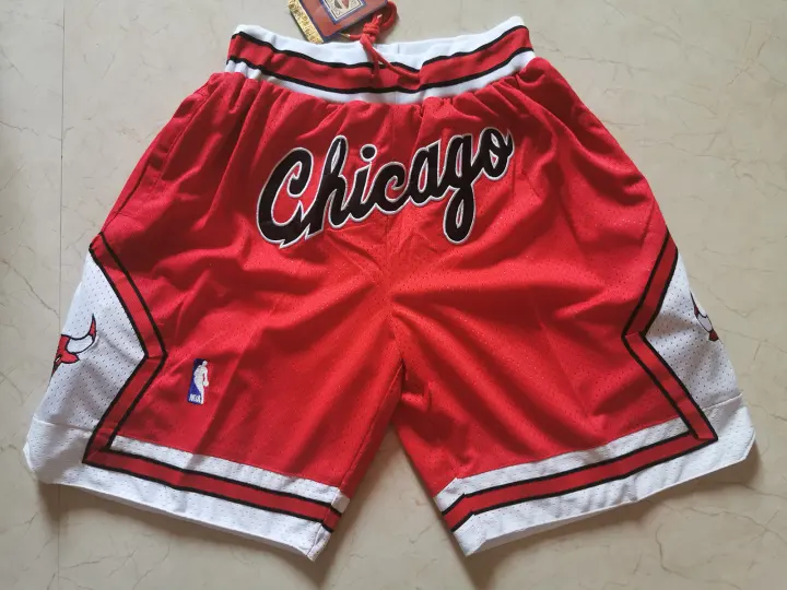 just don bulls shorts red