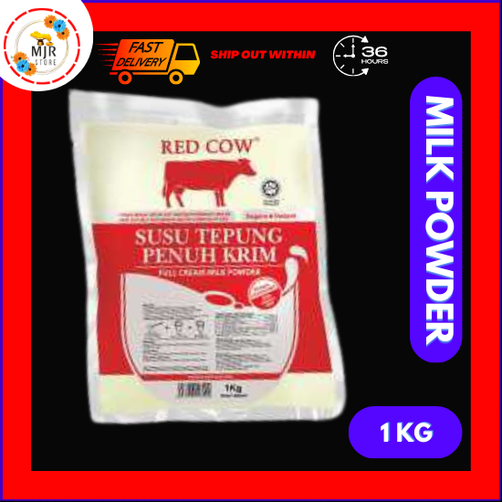 RED COW FULL CREAM MILK POWDER 1KG | Lazada