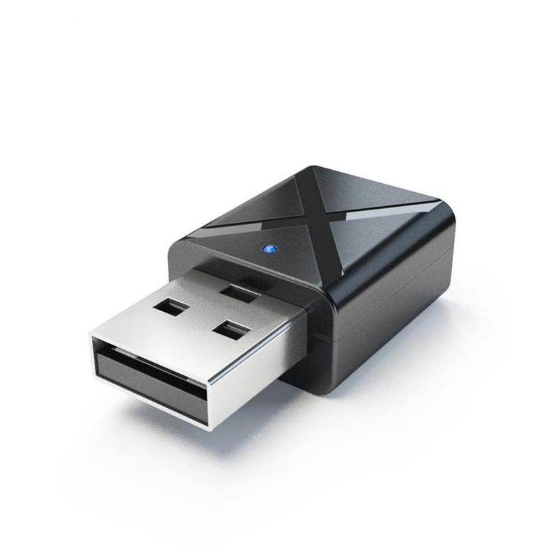 2-in-1 Bluetooth Receiver Transmitter with USB & 3.5mm AUX, Wireless Audio Adapter for TV PC Car Kit