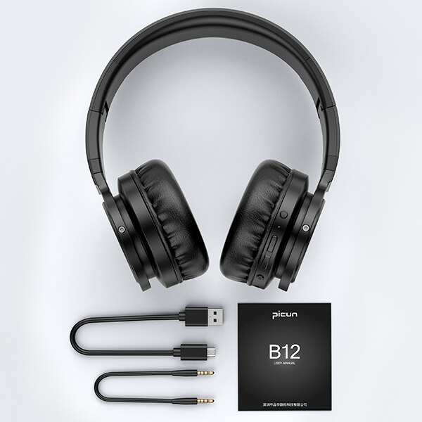 Picun b12 wireless discount headphones