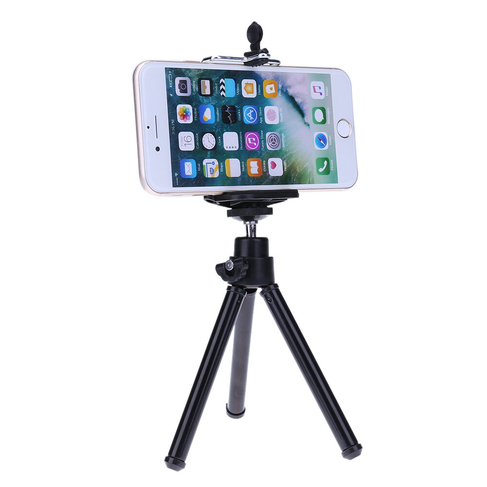 {Tenda} Giá Đỡ Điện Thoại Di Động Mini Giá Đỡ Linh Hoạt Cho Điện Thoại Thông Minh Máy Ảnh Video Màu Đen
