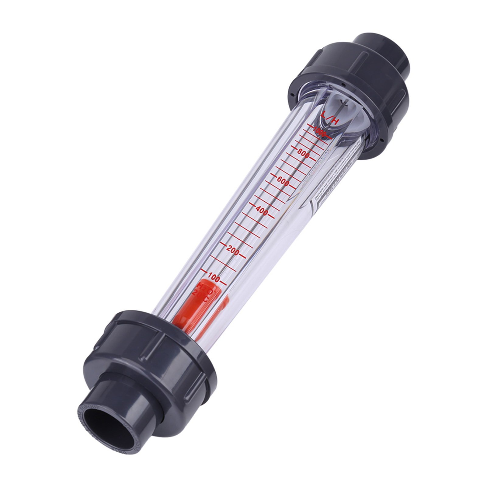 Flowmeter Water Flow Meter Plastic Tube Type 100-1000L/H Water Flow Meter Flowmeter LZS-15
