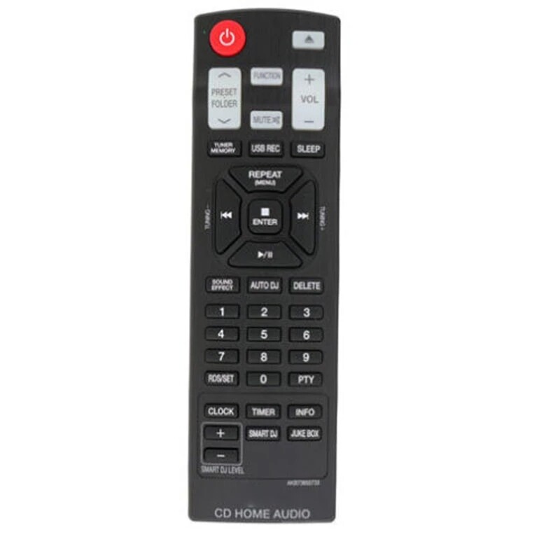 NEW Original for LG CD HOME AUDIO REMOTE CONTROL AKB73655733  LG CM9740 CMS9740F