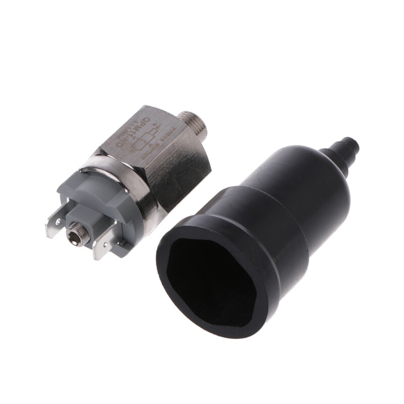 ✪【Ready Stock】【Brand new】1/8'' Adjustable QPM11-NC Pressure Switch Wire External Thread Nozzle