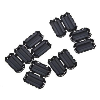 6 x Clip On EMI RFI Noise Ferrite Core Filter for 7mm Cable thumbnail