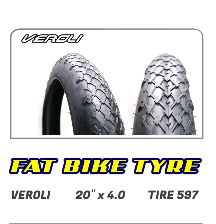 fat bike tyre size