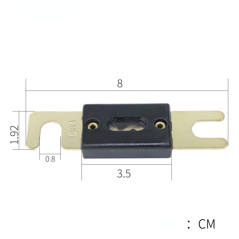 Car modified fuse box/large fork bolt fuse holder/bolt type car fuse holder