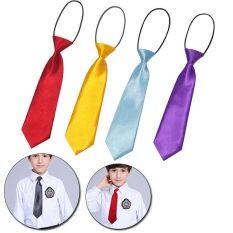 SHORTSIMOM Quý Ông Tie Bảo hiểm Rủi Ro Cổ điển Tie Trẻ em Ăn Mặc Trẻ em của Tie Rắn Màu Sắc TIE Cho Trẻ Em TIE