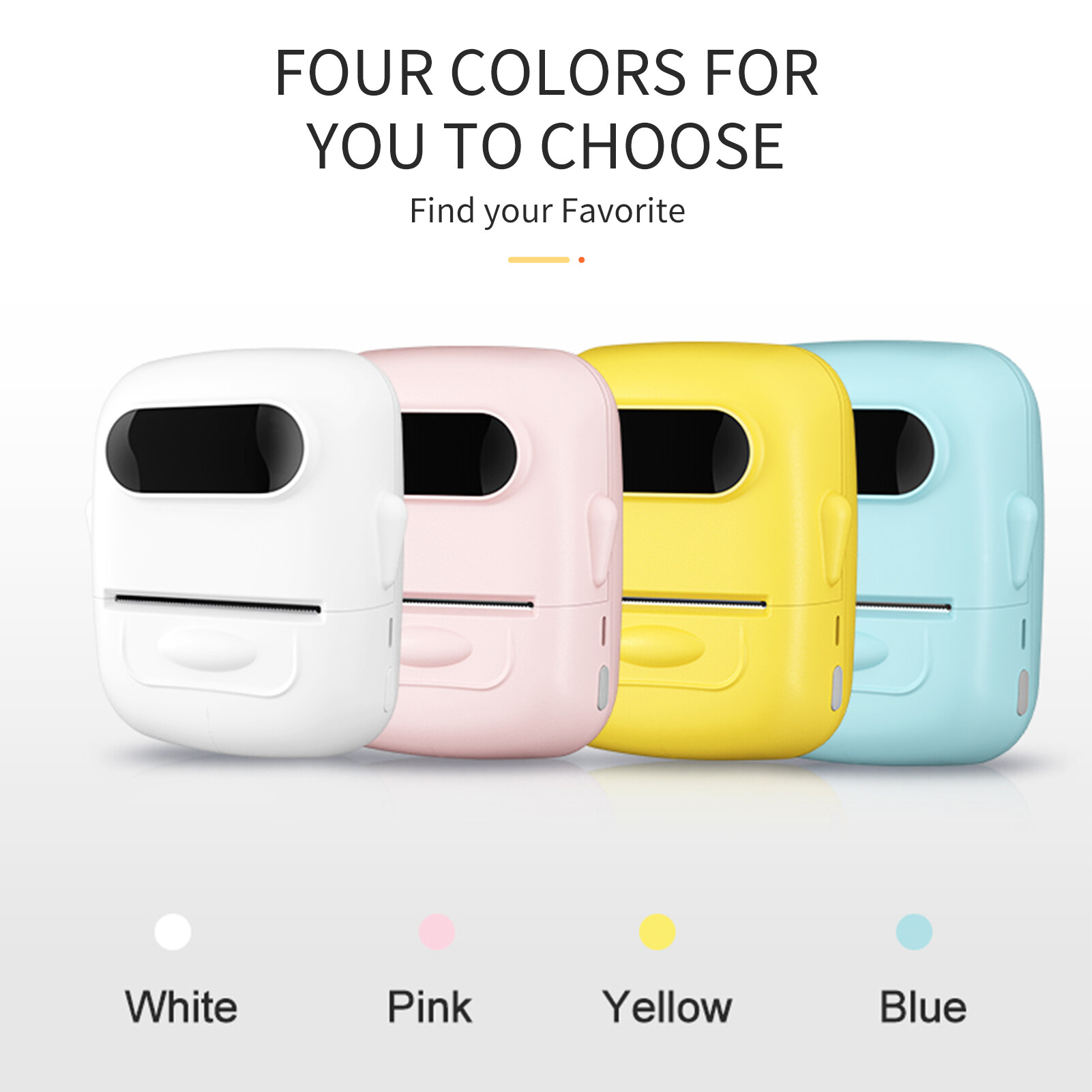 P50 Label Maker Machine Pocket Labeler Portable Thermal Sticker Printer for Organizing Adhesive Tag DIY Date Journal Study Stickers Support Wireless BT Connect Compatible with iOS Android for Retail Store Home Kitchen & Office Organization