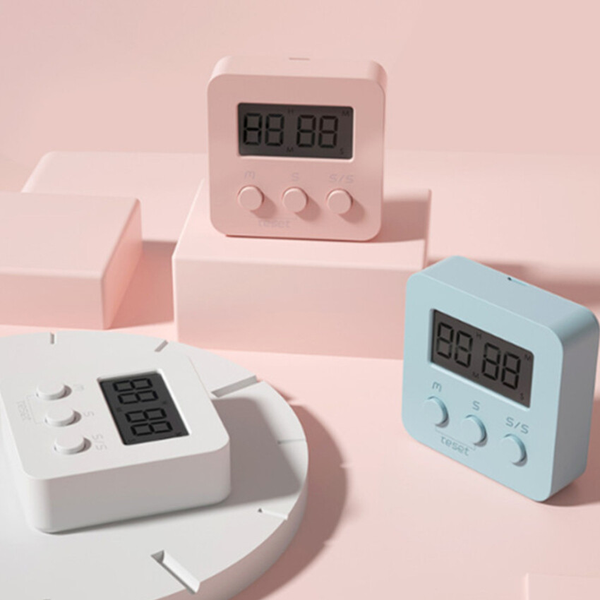 Kitchen Timer, Digital Timers Loud Alarm Kitchen Timers for Cooking , Upgrade Silent Classroom Timer