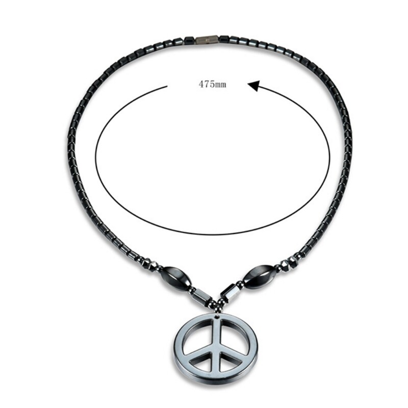 สร้อยฮีมาไทต์ Therapy Healing สุขภาพเครื่องประดับใช้ได้ทั้งชายและหญิงเรขาคณิต Casper