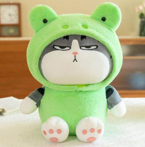 【ZNBY】Teddy Bear Cat Glaring Emperor Cat Teddy Bear Doll