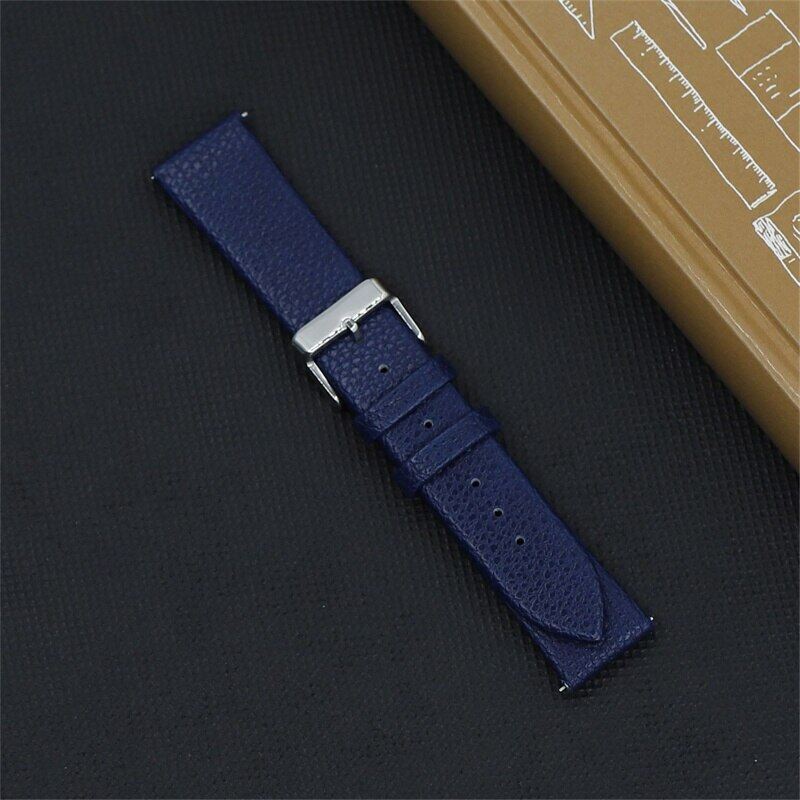 Dây đeo bằng da cho samsung galaxy 4/classic/active 2 40mm 44mm 42mm/46mm vòng đeo tay cho huawei watch gt 2-2e-pro-3 dây đeo 20mm/22mm