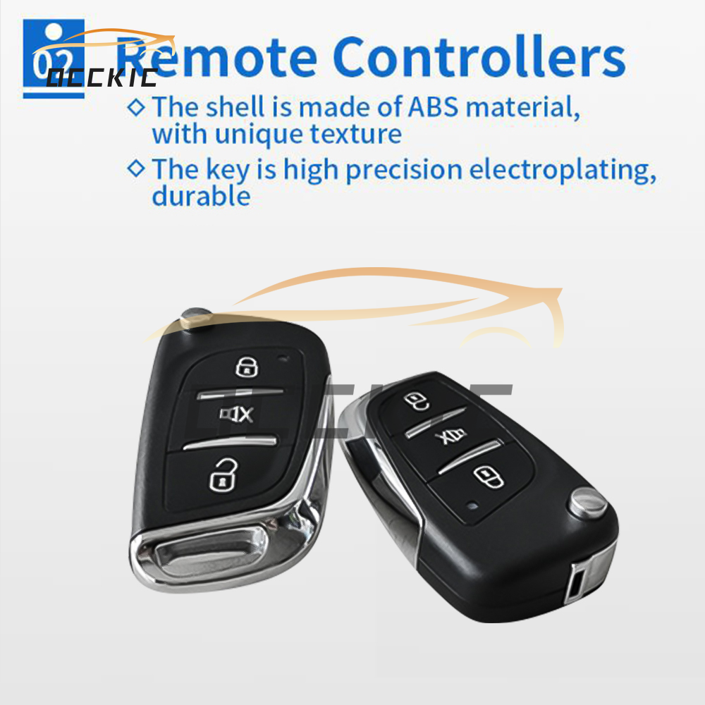 occkic Central lock remote control key for car alarm automatic lock smart door universal centralized unit window energy trunk release