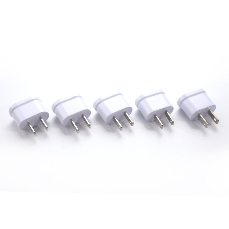 JointFlowers US Plug to EU Plug Round And Flat Dual-Purpose Conversion Plug Converter Socket