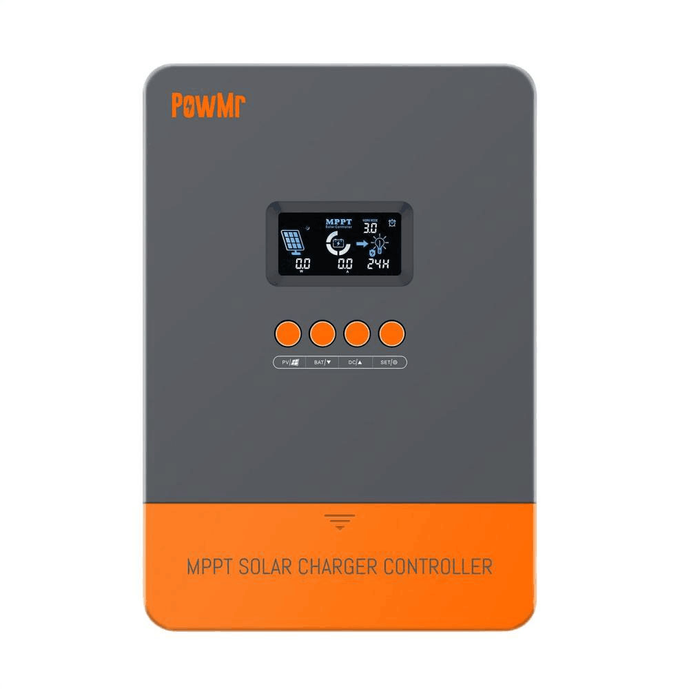 Smart Sensor 60A 4-Stages MPPT Solar Recharger Controller 12/24/36/48V Automatic Detect LCD Display with Blacklight Regulator