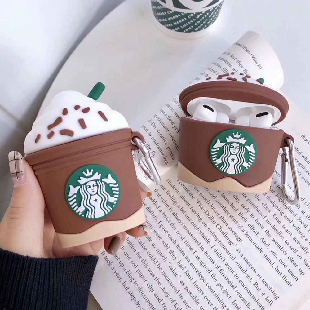 Classic Retro Coffee Mermaid Fashion Goddess Wireless Bluetooth Headset Protective Case for Apple Airpods 3 Soft Silicone Cover for AirPods Pro 2 1 Charging Box Accessories