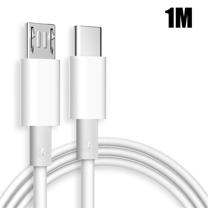Usb c to micro usb fast charging data cable type c male to micro usb male quick charger adapter for macbook samsung xiaomi
