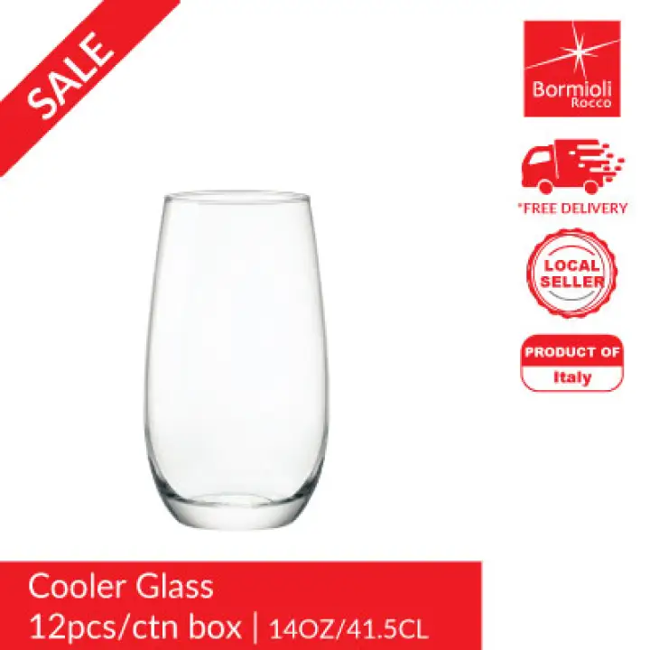 cooler glass tumbler