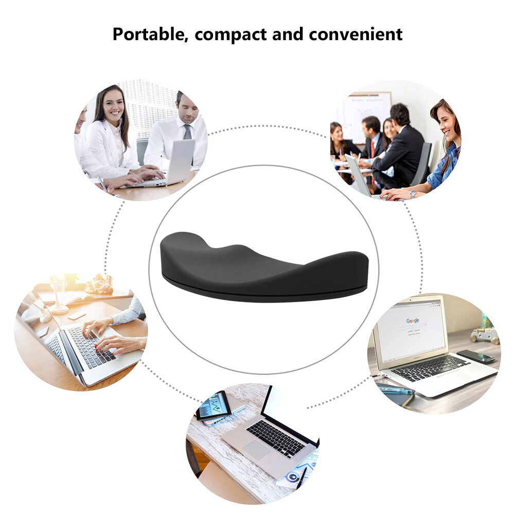 Mouse Pad Soft Silicone Hand Wrist Rest Mouse Mat Ergonomic for Game PC Computer