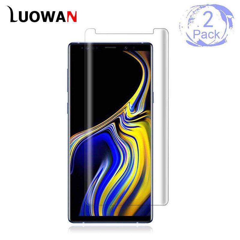 LUOWAN [2 pack]Galaxy Note 9 Tempered Screen Protector【Case Friendly】 3D Screen Coverage Tempered Glass [Bubble-Free] [9H Hardness] [Anti-Scratch] For Samsung Galaxy Note 9-Clear