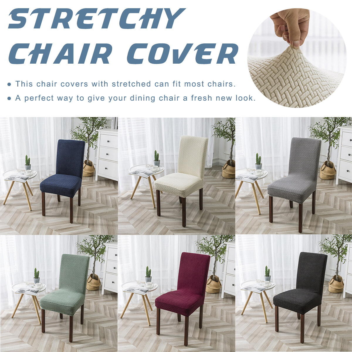 covered dining room chairs