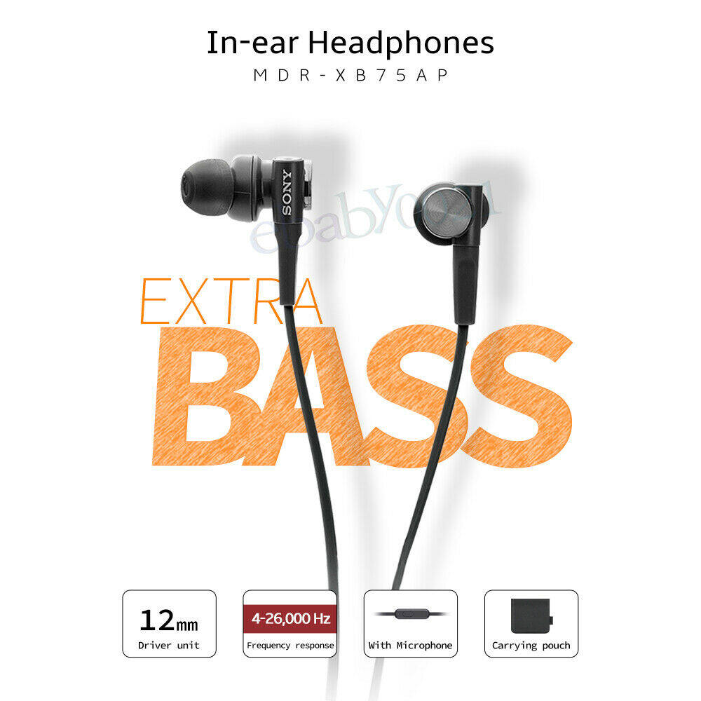 Mdr Xb75ap Xb70ap Extra Bass Buy SONY MDR-XB55AP/BQIN Wired