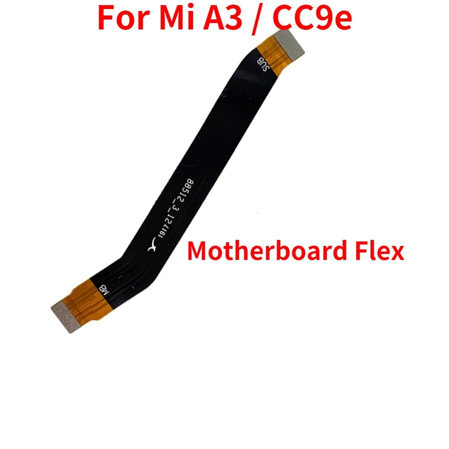 Motherboard lcd display connector flex cable for xiaomi mi cc9 mi9 lite fpc main board flex mi cc9e a3 lcd mainboard cable