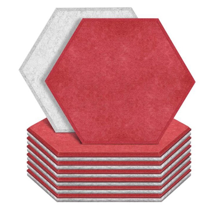 12 Pack Acoustic Panels Beveled Edge Soundproof Foam Panels,Sound Proofing Padding Acoustic