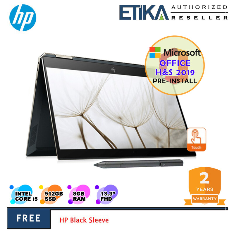 HP Spectre x360 13-aw2099TU 13.3 FHD Touch Screen Laptop (Intel i5-1135G7/ 8GB/ 512GB SSD/Iris Xe Graphics/ H&S+W10) Malaysia