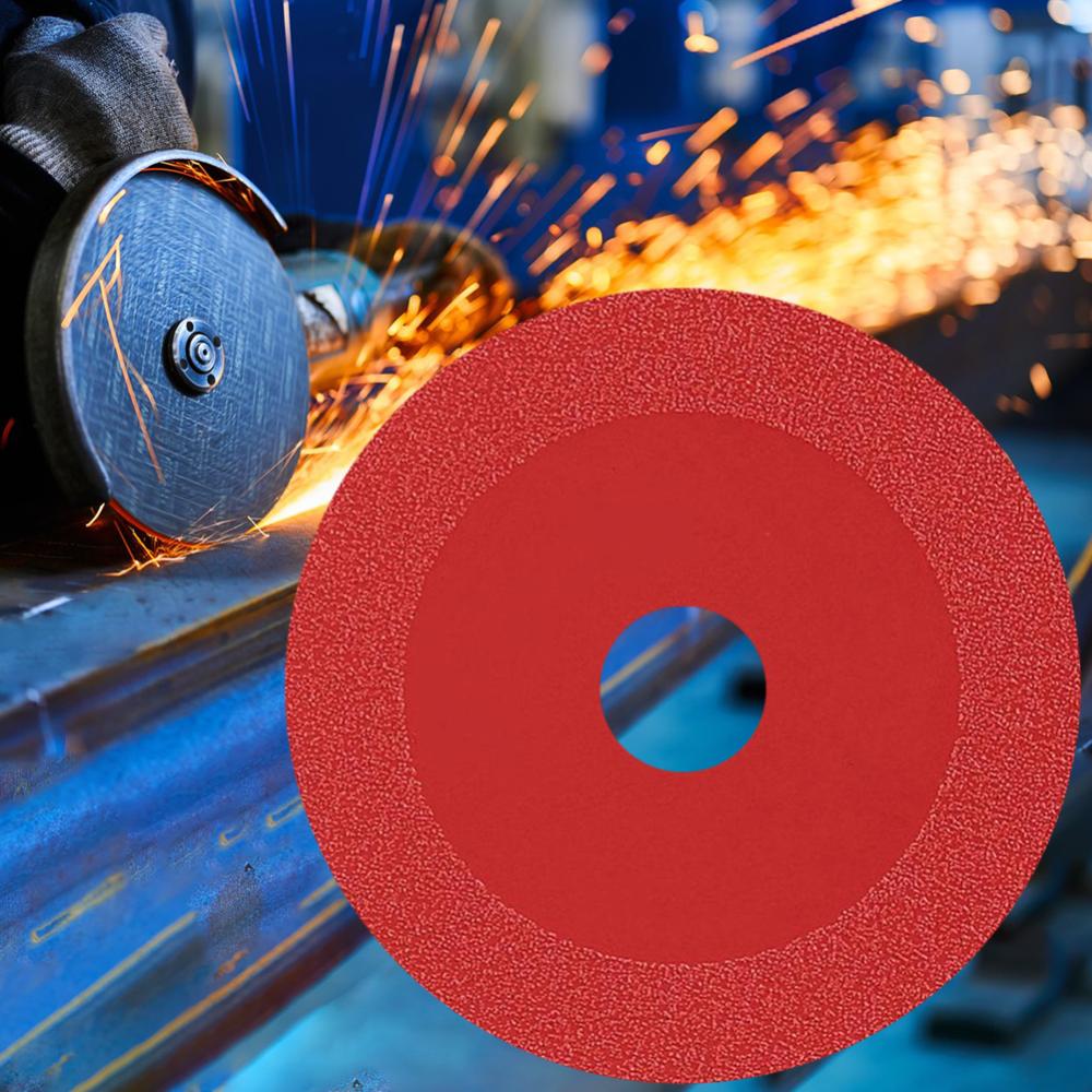 【Top quality】Glass Cutting Disc Diamond 20mm Inner Hole Polishing Grinding Saw Blade Sharp Brazing Grinding Disc for Glass Tile Jade