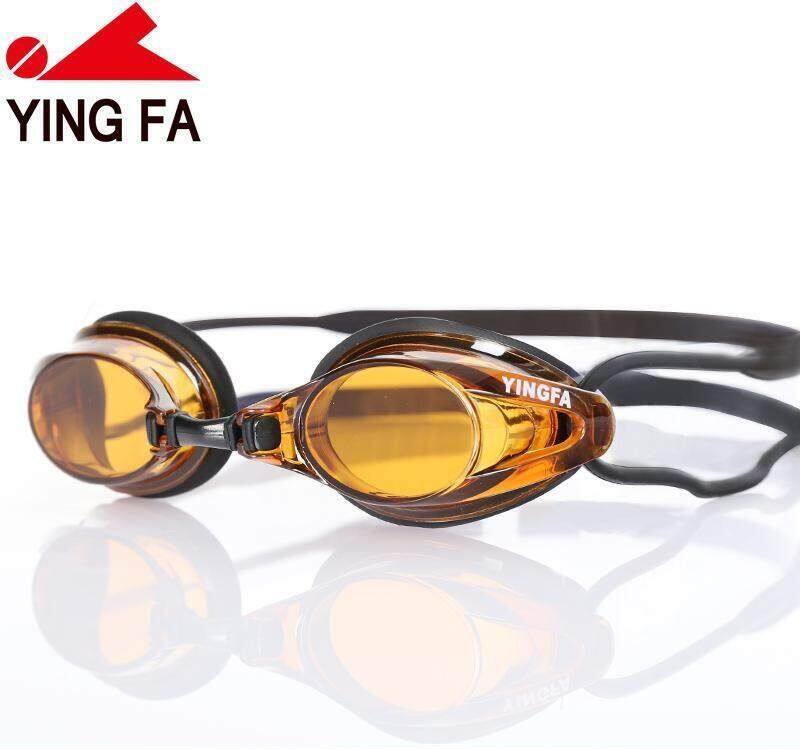 Adults Anti-fog Swimming Glasses Yingfa Diving Surfing Eyewear Optical Electroplate Waterproof Silicone Reduce Glare Swimming Goggles