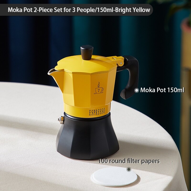 Bincoo Bình Moka Bình Pha Cà Phê Espresso Bình Pha Cà Phê Máy Pha Cà Phê