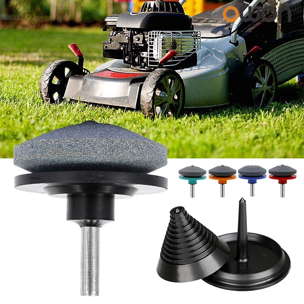 Blade Sharpener Professional Sharp Speed Grinding Universal Electric Lawn Mower Blade Sharpener Balancer Rotary Grinding Tools Lawnmower Accessories