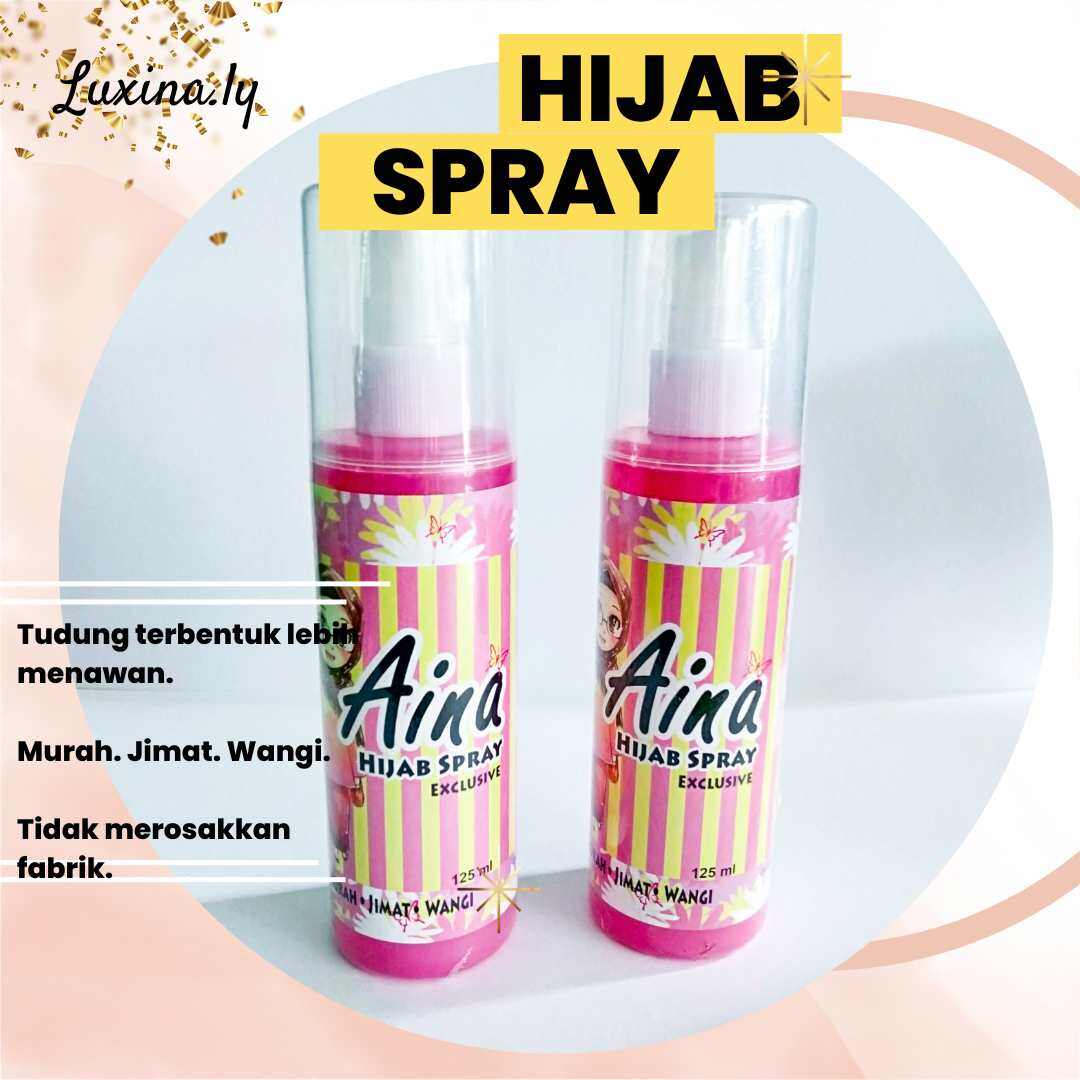 Starch Spray/ Hijab Spray Starch / Starch Tudung Aina Hijab Spray